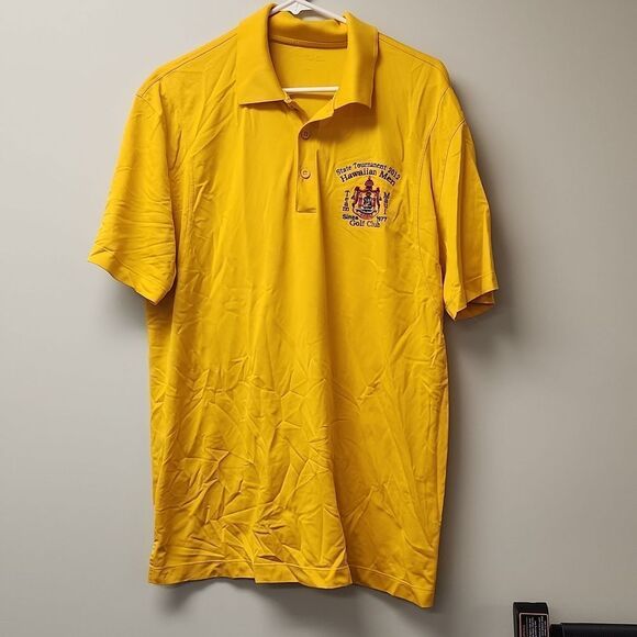 Hawaiian Men Golf Club State Tournament 2012 Polo Shirt XL - Picture 1 of 6